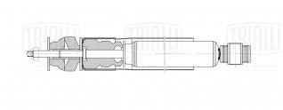 Амортизатор задний для автомобиля Suzuki Vitara (15-) - AG 24507 - 2